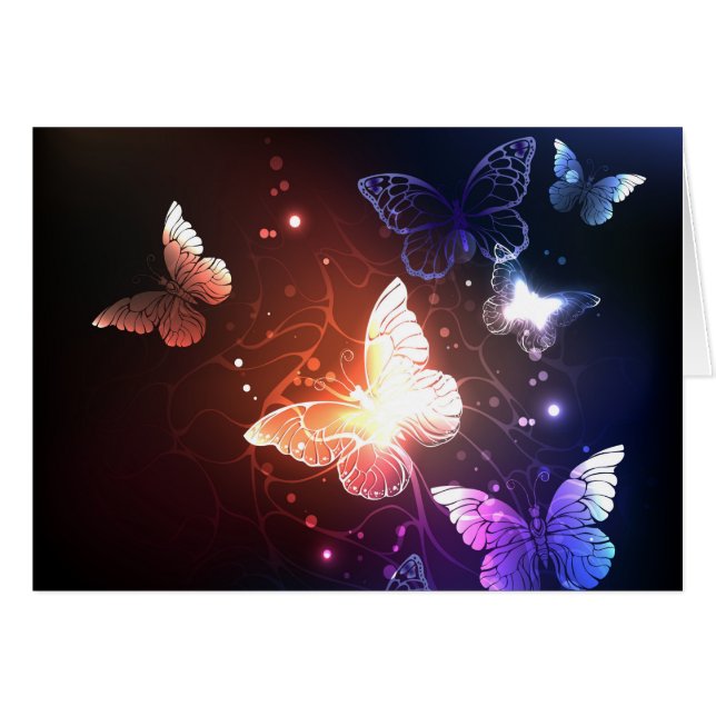 Clowing Night Butterflies (Devant Horizontal)