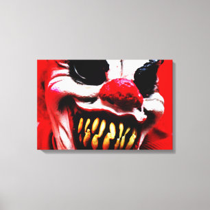 Clown 1 24x16 (60x40cm) waccnm canvas afdruk