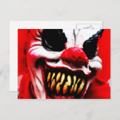 Clown 1 pccnm briefkaart (Voorkant / Achterkant)
