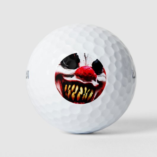 Clown 1 wu gbcnm golfballen (Voorkant)
