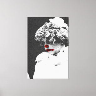 Clown 3 40x60 (100x150cm) waccna canvas afdruk