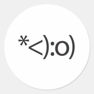 clown.ai ronde sticker