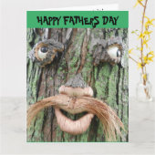 CLOWN AUTOUR DE LA FÊTE DES PÈRES CARTE POUR PAPA (Fleur jaune)