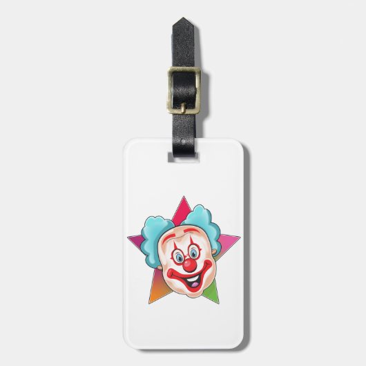 Clown Bagagelabel (Voorkant verticaal)
