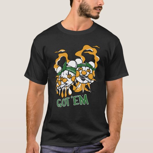Clown Beer Dripping Del Sol 13s Matching T-shirt (Voorkant)