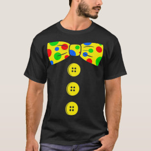 Clown Big Bow TieFunny t-shirt clown kitsch