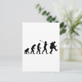 clown briefkaart (Staand voorkant)