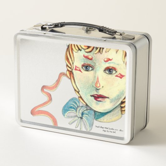 Clown Child - The Unconventional Metal Lunch Box (Achterkant)