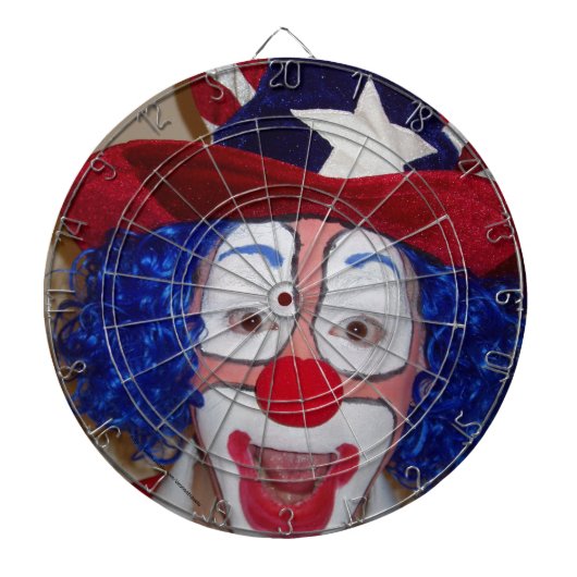 Clown Dart Board Dartbord (Voorkant)