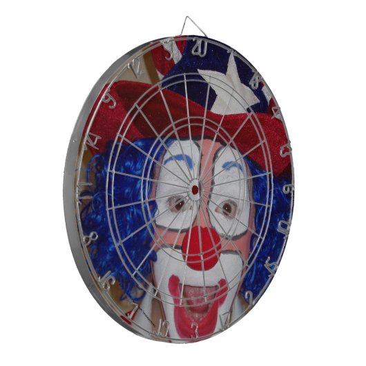 Clown Dart Board Dartbord (Voorkant Links)