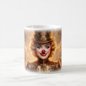 Clown de Cirque Doré Mug de la Foire (Centre)