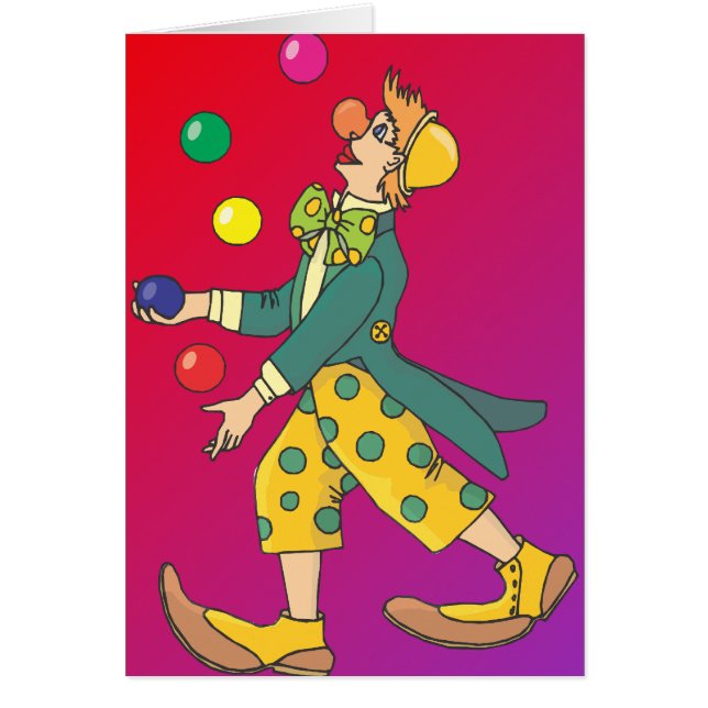 Clown de jonglerie (Devant)