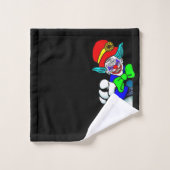 Clown effrayant (Gant de toilette)