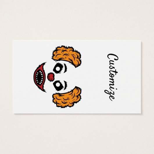 Clown effrayant Thunder_Cove (Dos)