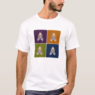 Clown Face Moth T-shirt