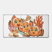 Clown fish Cartoon cute Family Underwater (Recto)