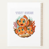 Clown fish Cartoon cute Family Underwater (Dos)