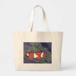 clown fish grote tote bag