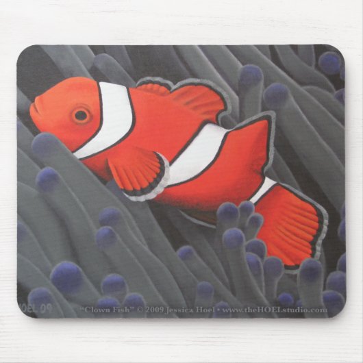 Clown Fish Mousepad Muismat (Voorkant)