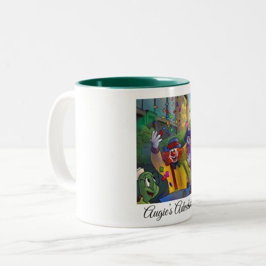 Clown fun Mug Augie's Adventures (Devant gauche)