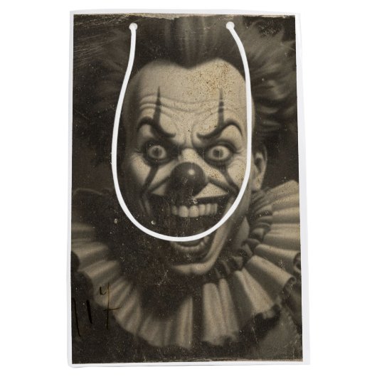  clown geschenktas medium cadeauzakje (Voorkant)