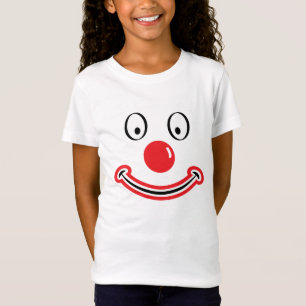 Clown gezicht met rode neus. Clownsgezicht  T-shirt