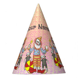 Clown Happy Birthday party pet Feesthoedjes