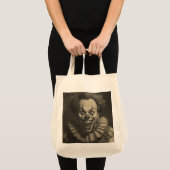  clown herbruikbare boodschappentas tote bag (Voorkant (product))