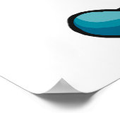 Clown Hockey Funny Sport Poster (Hoek)