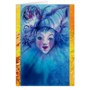 CLOWN IN BLAUW