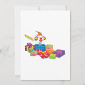 Clown in een doos kaart (Voorkant)