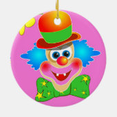 clown keramisch ornament (Achterkant)