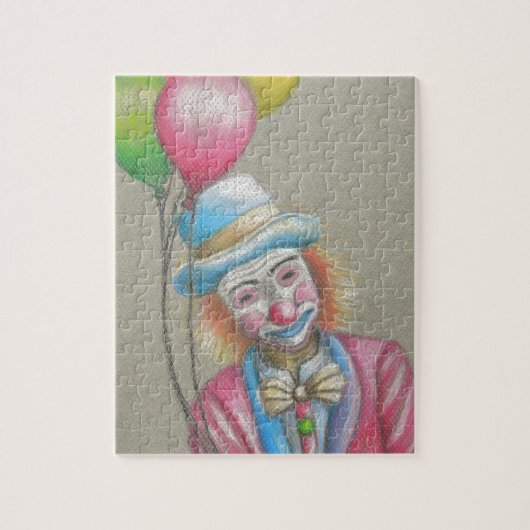 clown legpuzzel (Verticaal)