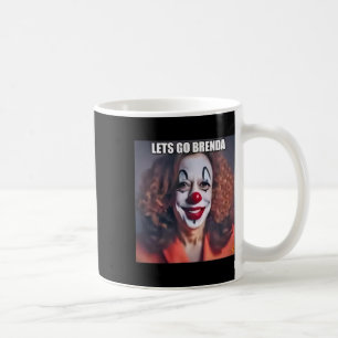 Clown Let's Go Brenda 1 Koffiemok