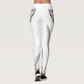 Clown malin avec leggings de feu gris (Dos)
