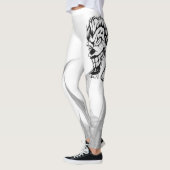 Clown malin avec leggings de feu gris (Gauche)