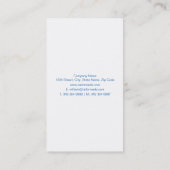 Clown Party Entertainer Visitekaartje (Achterkant)