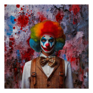 clown perfect poster