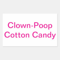 Clown-Poop Cotton Snoep Jeff Hankamer Artjunkhaus