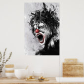 clown poster (Keuken)