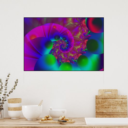 clown poster (Keuken)