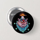 clown ronde button 5,7 cm (Voorkant /achterkant)