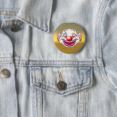 clown ronde button 5,7 cm (In situ)