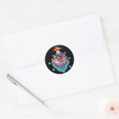 clown ronde sticker (Envelop)