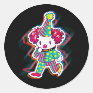 Clown Ronde Sticker