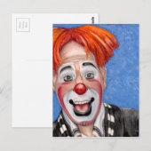 Clown Ryan Combs Briefkaart (Voorkant / Achterkant)