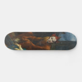 clown schreeuw op skateboarddek skateboard (Horizontaal)