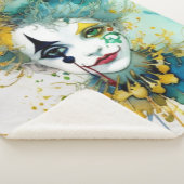 Clown Sherpa Blanket Deken (3/4)