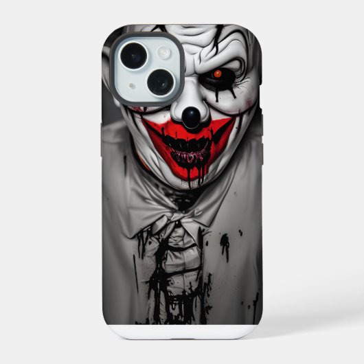 Clown souriant diabolique effrayant (Verso)