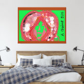 Clown Steampunk  Canvas Afdruk (Insitu (Slaapkamer))